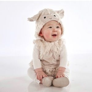 Pottery Barn Kids Baby Lamb Costume, size 6-12 mo
